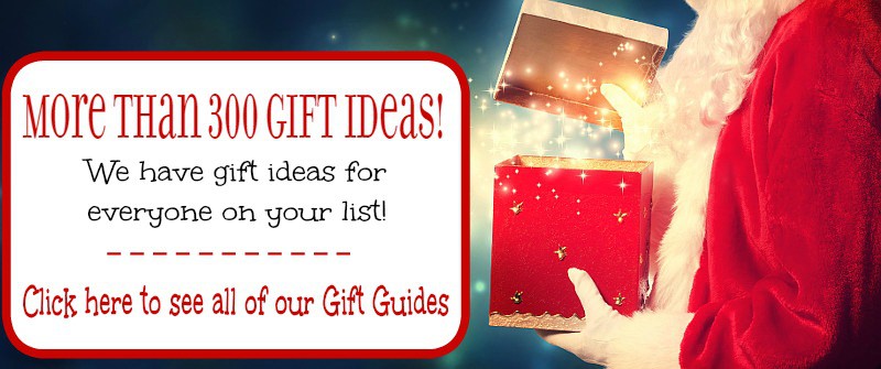 Holiday and Christmas gift ideas for everyone! Over 300 hundred gift ideas and 10+ gift guides to help you find the perfect gifts for everyone on your list!