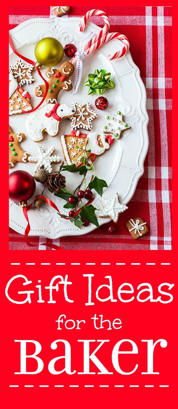Gift Ideas for the Baker are perfect Christmas gift ideas for the sweets-lover in your life.  From pretty to practical, these Baker gift ideas will make them smile.