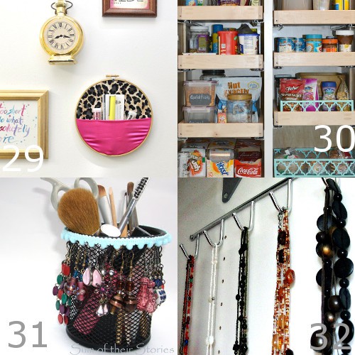 DIY Home Organization Ideas. Use these amazing and helpful DIY Home Organizing Ideas to stay organized and keep a happier and healthier home (Plus. save some sanity, too!) These are such cute cute ideas! Can't wait to try some!