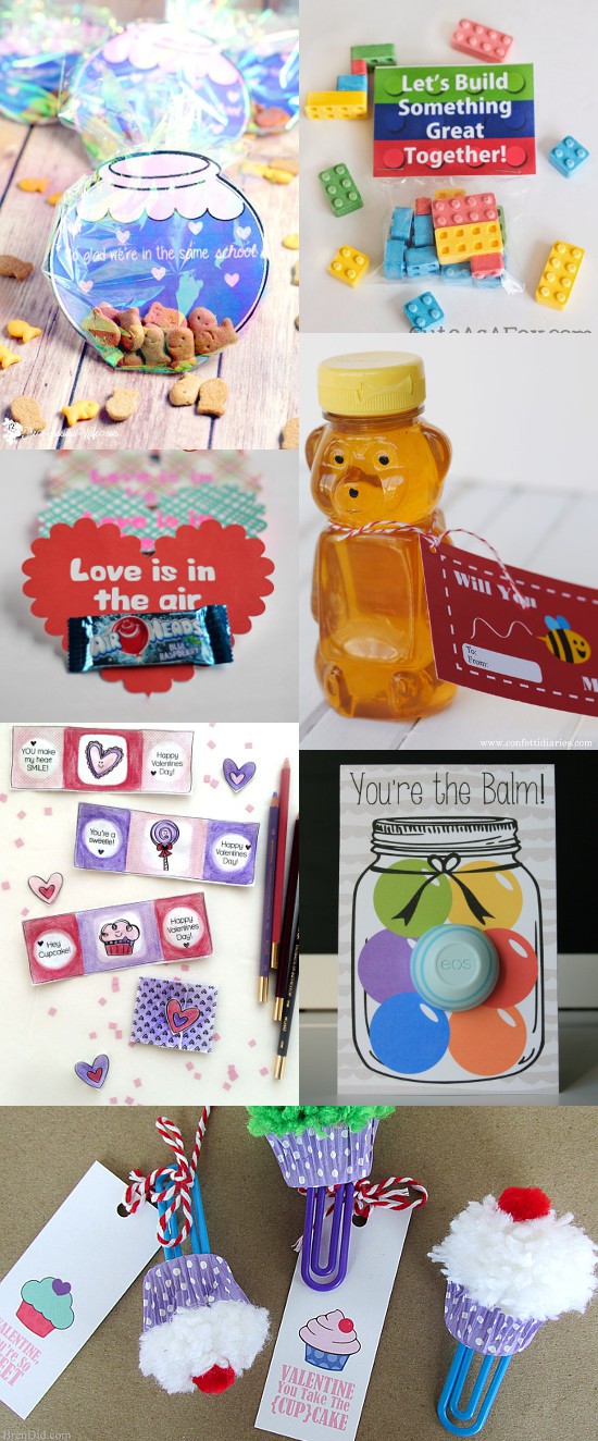 40 DIY Valentines Ideas for Kids to Make for School. Get inspired for Valentine's Day with these adorable DIY Valentines for Kids with free printables to make Valentine's Day easy and even more special. Cute! Now to decide which one to use...