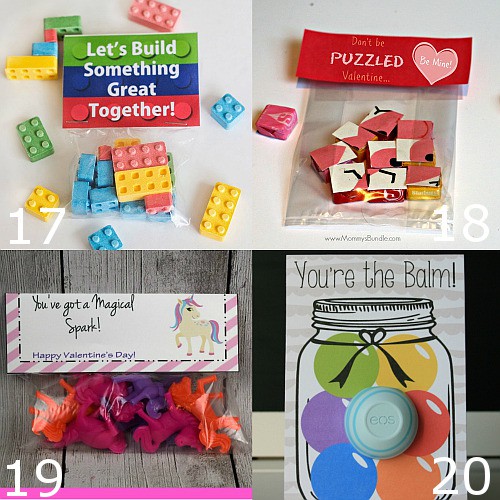 40 DIY Valentines Ideas for Kids to Make for School. Get inspired for Valentine's Day with these adorable DIY Valentines for Kids with free printables to make Valentine's Day easy and even more special. Cute! Now to decide which one to use...
