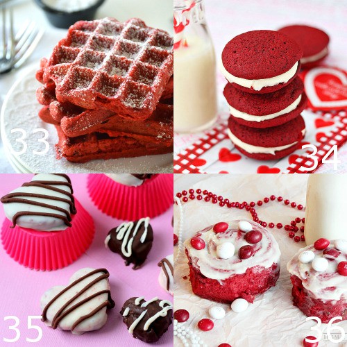 Red Velvet Dessert recipes are the ultimate choice for Valentine's Day food. These 40 decadent Red Velvet Dessert recipes are perfect for Valentine's Day. Indulge your craving with the rich, classic flavor of red velvet. Heaven!