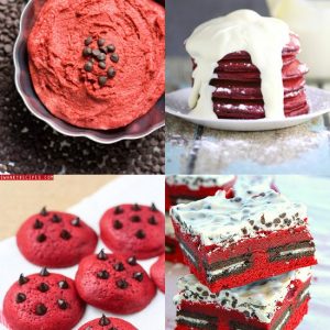 Red Velvet Dessert recipes are the ultimate choice for Valentine's Day food. These 40 decadent Red Velvet Dessert recipes are perfect for Valentine's Day. Indulge your craving with the rich, classic flavor of red velvet. Heaven!