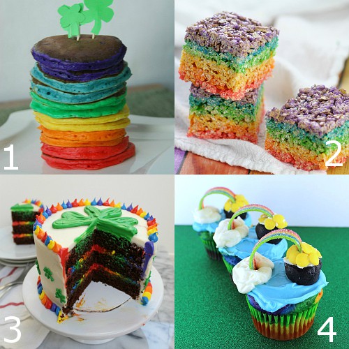 Rainbow Recipes. Fun and delicious Rainbow Recipes and treats that are perfect for St Patrick's Day or a rainbow birthday party! The kids are sure to go crazy over these! I seriously love these!