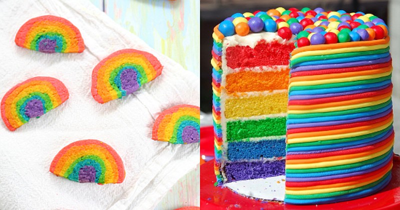 Rainbow Recipes. Fun and delicious Rainbow Recipes and treats that are perfect for St Patrick's Day or a rainbow birthday party! The kids are sure to go crazy over these! I seriously love these!