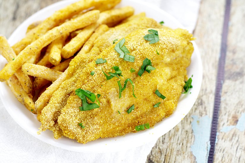 Crispy, spicy Cajun Baked Catfish can be made in just 30 minutes top to bottom for an easy family dinner recipe, and baked to golden, crispy perfection right in your oven. Wow! Yum!