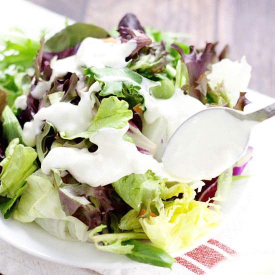 Homemade Buttermilk Blue Cheese Dressing The Gracious Wife