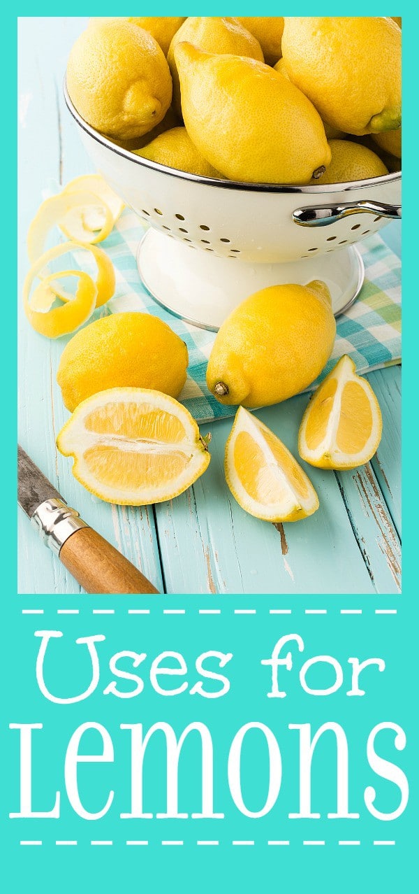 Household Uses for Lemons - Lemons are an extremely versatile tool to have around the house.  Check out these Household Uses for Lemons from cleaning and freshening to personal care. Such a great natural way to clean.  Love these tips!