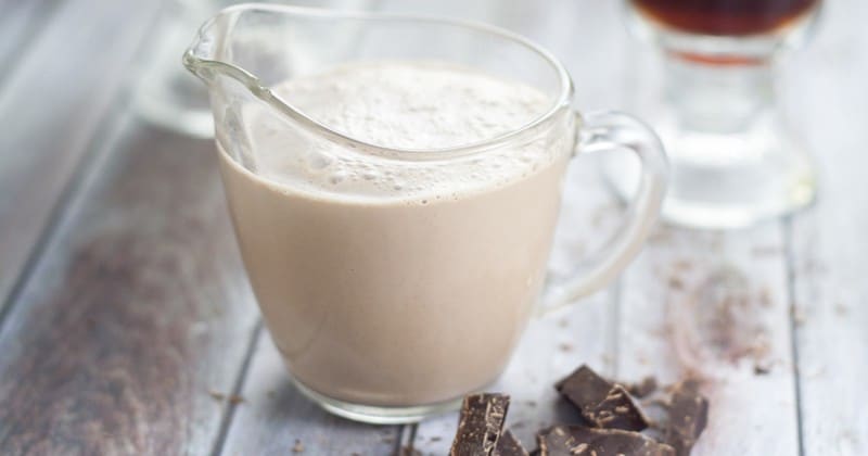Homemade Chocolate Coffee Creamer is a delicious way to start the day and super easy to make! Make this Homemade Chocolate Coffee Creamer recipe in minutes using simple ingredients to turn your morning coffee into a delightful mocha treat!