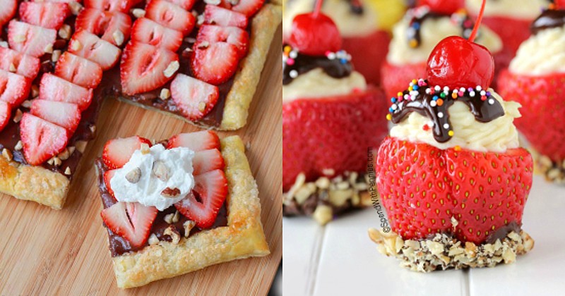 112 Fresh Strawberry Recipes - Enjoy fresh, juicy strawberries with these delicious Fresh Strawberry Recipes.  Over 100 recipes to use up your favorite juicy berries, including breakfast, snacks, and dessert.