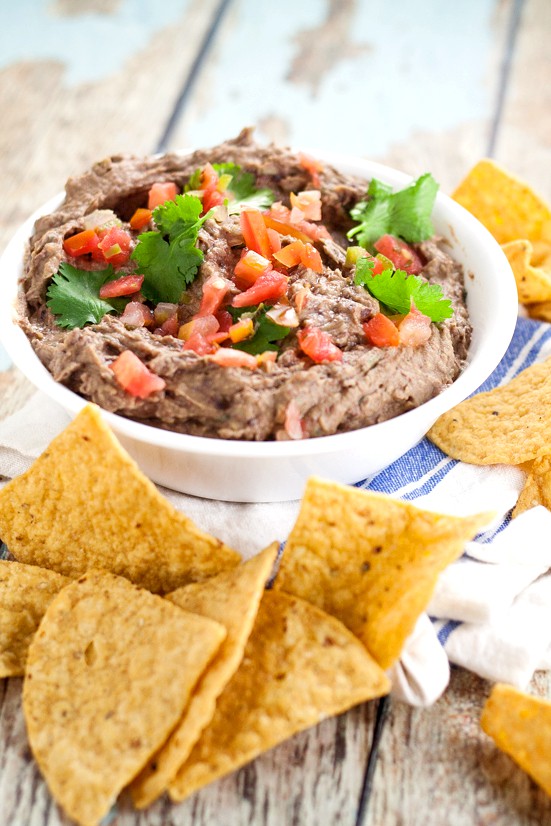 Creamy Black Bean Avocado Dip The Gracious Wife