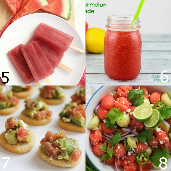 40 Refreshing Watermelon recipes perfect for Summer.  Kick back this Summer and enjoy some juicy, fresh watermelon with these delicious and refreshing Watermelon Recipes. Check out these 40 recipes to love, eat, and use up your favorite Summer treat. Yum! Love watermelon!
