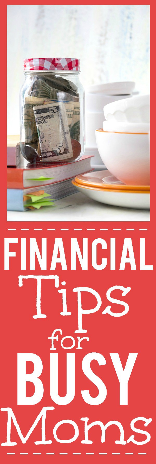 45 Financial Tips for the Busy Mom - Being a busy mom doesn't mean you should ignore the finances.  Get smart with your money, even when you're busy with these 45 clever Financial Tips for the Busy Mom.  Hmm... Some of these are pretty useful.