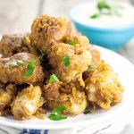 Beer Battered, deep Fried Catfish Nuggets recipe - In just 30 minutes, you can have these golden and crispy, bite-sized deep fried Catfish Nuggets for a delicious, quick and easy family dinner recipe. YUM!
