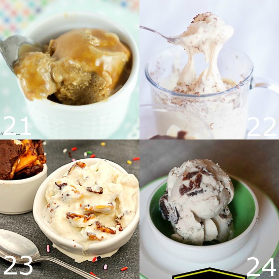 80 Homemade Ice Cream Recipes - Indulge your sweet tooth and beat the heat this Summer with 80 of the BEST Homemade Ice Cream recipes! From fruity or tangy, to chocolate and sweet, there's a little something for everyone here! You don't even need an ice cream maker for most of these! No churn ice cream is the way to go!