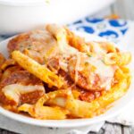 Cheesy Salami Pasta Bake recipe - Quick and easy Salami Pasta Bake recipe is a cheesy pasta and salami recipe that's perfect for a simple dinner that the whole family will love. Love this for a simple, quick and easy family dinner recipe!