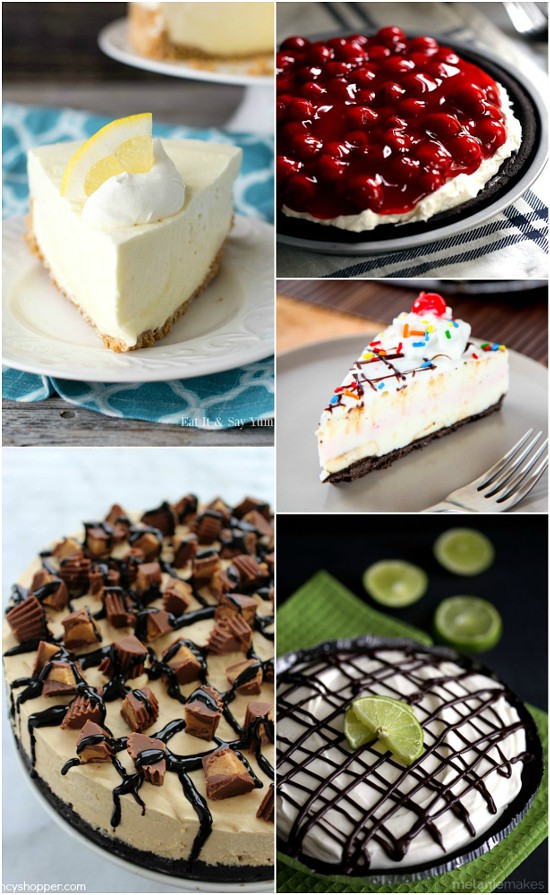 36 No Bake Cheesecake Recipes - All the delicious flavor of a sweet and tangy cheesecake without the oven with these 36 quick and easy No Bake Cheesecake recipes. Wow! These all look delicious!