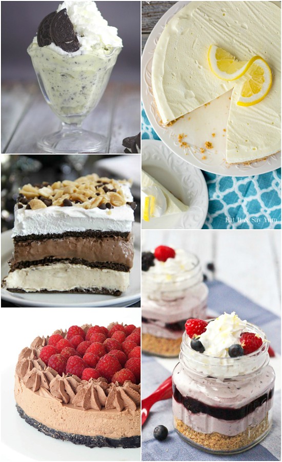 72 No Bake Dessert Recipes perfect for an easy Summer dessert or a quick and easy dessert recipe any time. Satisfy your sweet tooth without the oven with these 72 quick, easy, and scrumptious No Bake Dessert recipes that everyone will love.  Yes! Dessert made easy!