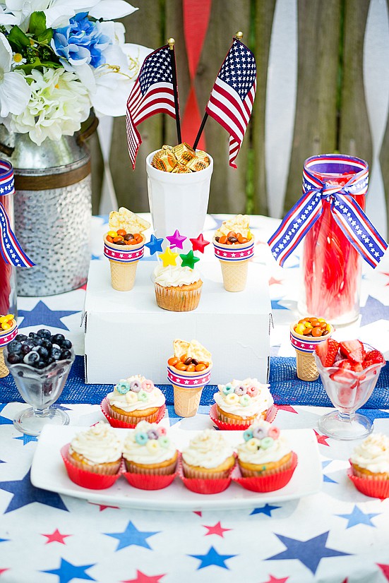 Olympics Party Ideas - Get ready to cheer Team USA on to go for the gold with these fun Olympics party ideas, including cute Olympics party food and patriotic party decorations.