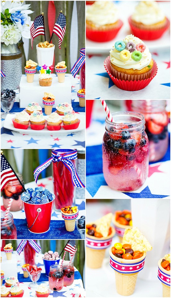 Olympics Party Ideas - Get ready to cheer Team USA on to go for the gold with these fabulous and fun Olympics party ideas to host an amazing Olympics party celebration, including cute Olympics party food and patriotic Team USA party decorations.