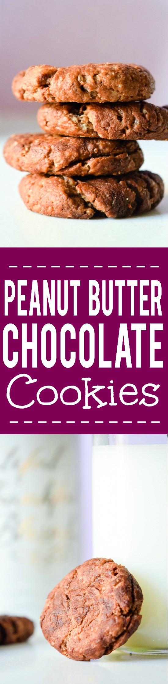 Soft Peanut Butter Chocolate Cookies Recipe The Gracious Wife