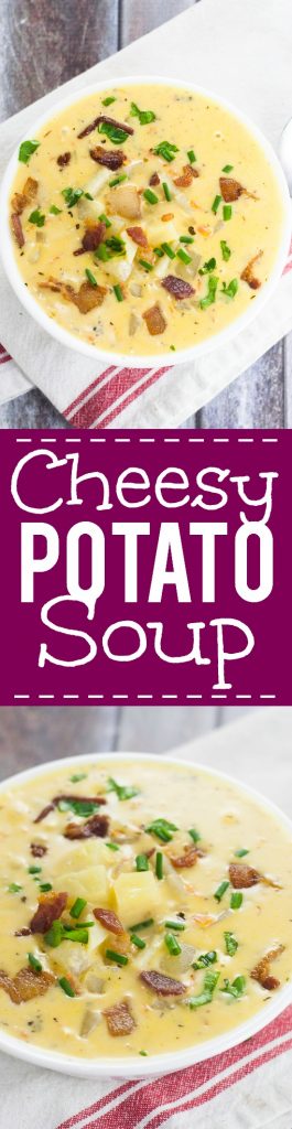 Cheesy Potato Soup Recipe | The Gracious Wife