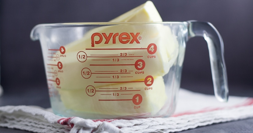 How to Make Clarified Butter in the Microwave Tutorial - Learn how to make clarified butter in the microwave in just 5 simple steps. Drawn butter is perfect for your favorite seafood and so easy to make! Wow! This will be perfect the next time we have surf and turf at home!