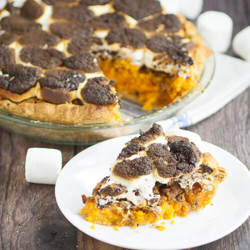 Toasted Marshmallow Sweet Potato Pie Recipe The Gracious Wife