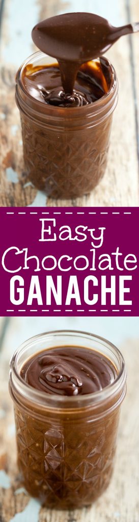 Quick & Easy Chocolate Ganache Recipe | The Gracious Wife