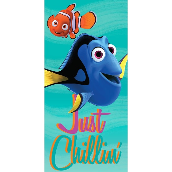 Dory and Nemo Beach Towel - 15 Finding Dory Gift Ideas - Finding Dory Gift Guide with 15 adorable and fun Finding Dory Gift Ideas that are perfect for the Finding Dory fan in your life. Perfect gift ideas for kids for Christmas and birthdays!