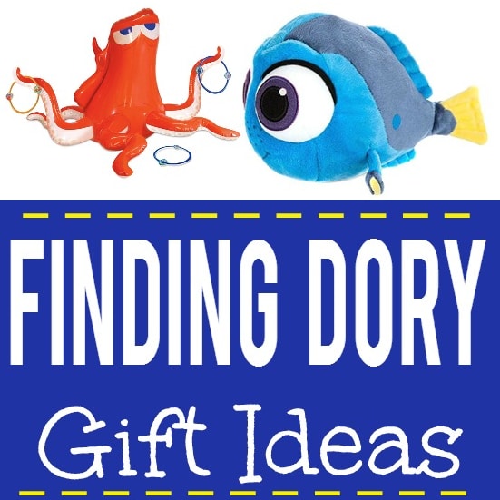 15 Finding Dory Gift Ideas - Finding Dory Gift Guide with 15 adorable and fun Finding Dory Gift Ideas that are perfect for the Finding Dory fan in your life. Perfect gift ideas for kids for Christmas and birthdays!