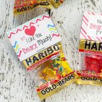Free Printable Gummy Bear Valentines for Kids - Free Printable Gummy Bear Valentines that are easy to put together and perfect for kids to hand out at their school Valentine's Day party.