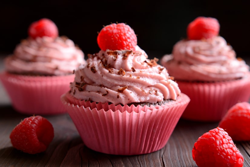 Raspberry Buttercream Frosting Recipe - Sweet and tangy raspberry buttercream recipe is easy to make and is the perfect finishing touch for your favorite cake or cupcakes!