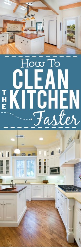 5 Tips to Help Clean Your Kitchen Faster