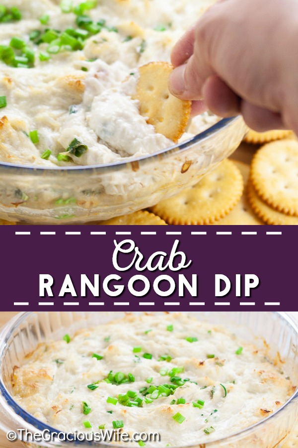 Easy Crab Rangoon Dip Recipe The Gracious Wife