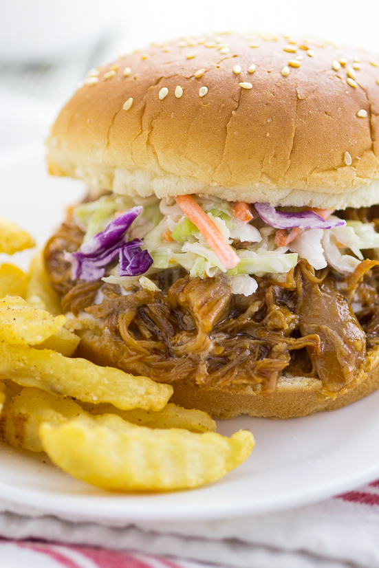 Easy Slow Cooker BBQ Pulled Pork Recipe | The Gracious WIfe