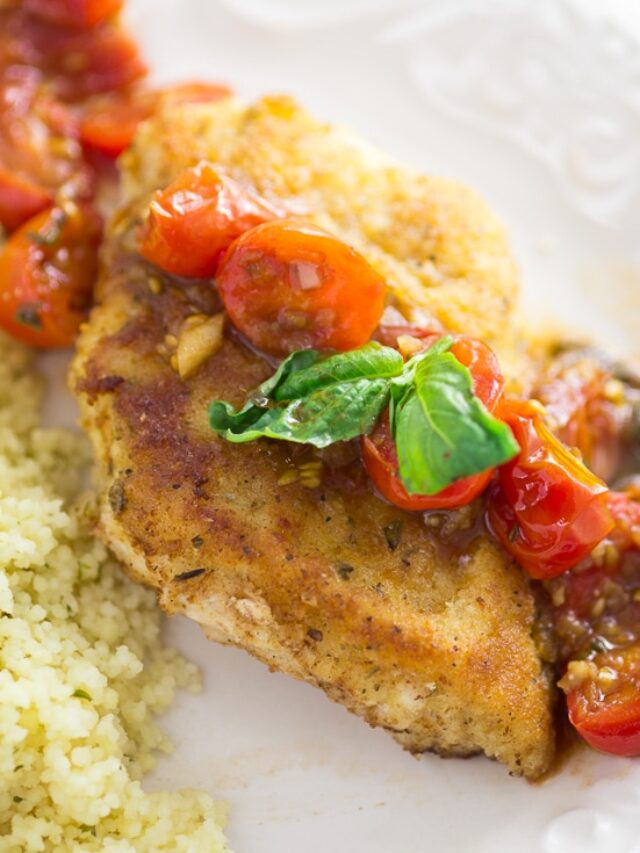 How to Make Delicious Breaded Chicken with Tomatoes The Gracious Wife
