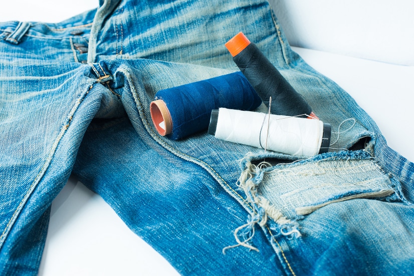 Don't Toss it! Fix it! 7 Simple Fixes for Clothing Damage - Instead of tossing damaged clothes, save money and resources by fixing them! Use these 7 simple fixes for clothing damage to get the most out of all of your clothes!