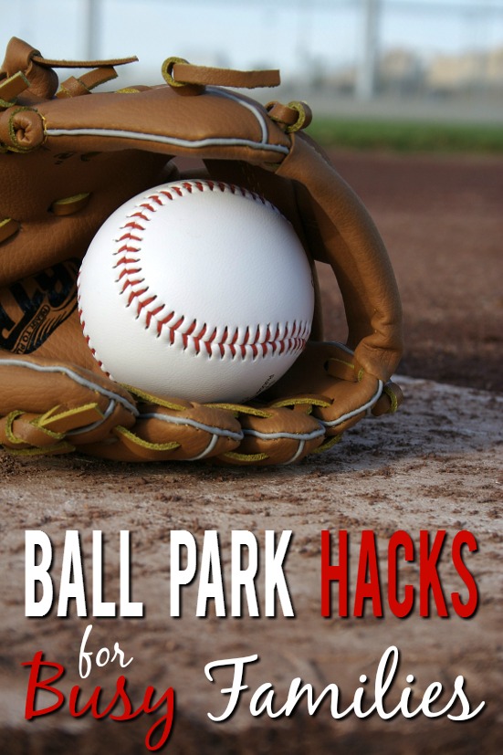 10 Ball Park Hacks for Busy Families - Baseball season can make busy schedules a little crazier.  Use these 10 Ball Park Hacks for busy families to make it a little easier and less stressful for everyone! Parenting Tips