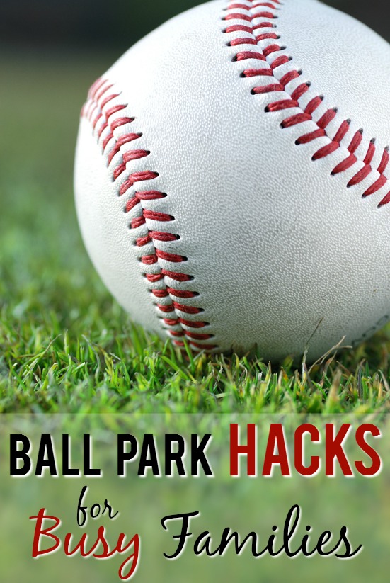 10 Ball Park Hacks for Busy Families - Baseball season can make busy schedules a little crazier.  Use these 10 Ball Park Hacks for busy families to make it a little easier and less stressful for everyone! Parenting Tips
