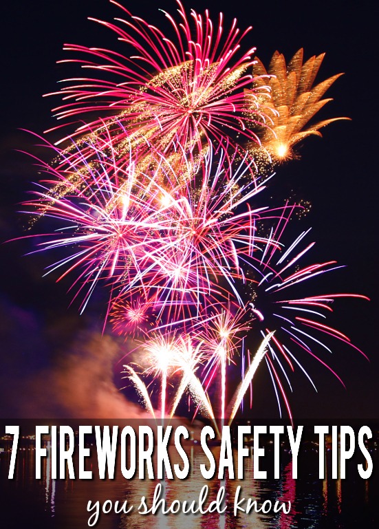 7 Fireworks Safety Tips You Should Know - Have a fun, exciting, and most importantly safe celebration with these 7 important fireworks safety tips you should know.  Summer | Parenting tips