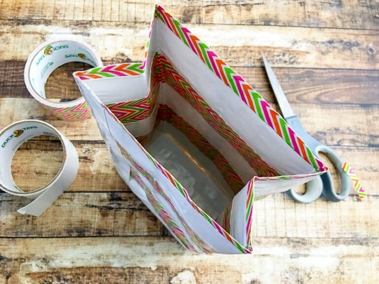 Easy DIY Duck Tape Lunch Box Tutorial The Gracious Wife