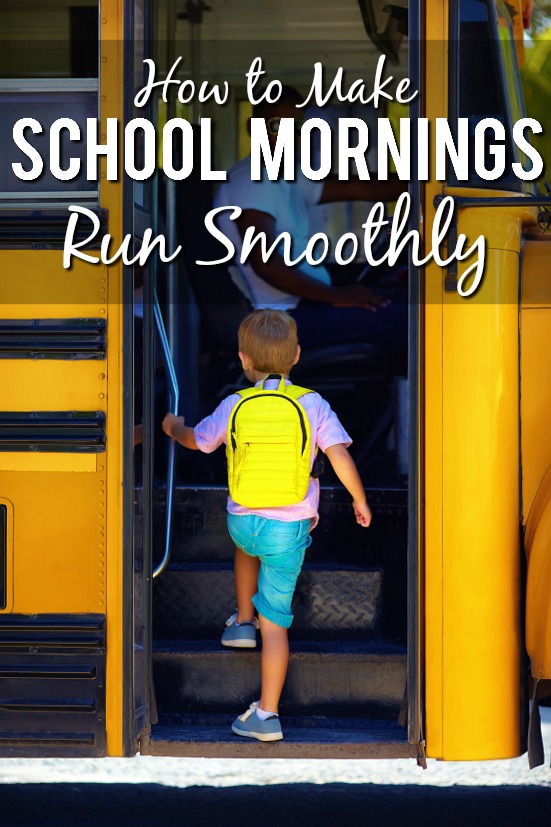 How to Make School Mornings Run Smooth - Make sure your school mornings are quick, easy, and stress-free, with these 8 simple tips for how to make school mornings run smooth! Parenting Tips 