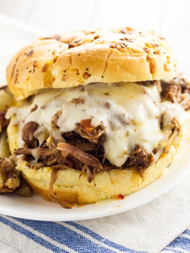 Zesty Chipotle Beef Sandwiches Easy Slow Cooker Delight! The Gracious Wife