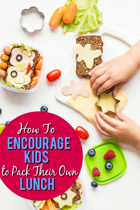 How to Encourage Kids to Pack Their Own Lunches - Packing school lunches can be a hassle. Make sure your kids love their lunches and take a load off your own shoulders with these 7 Ways to Encourage Kids to Pack Their Own Lunches. Back to school parenting tips