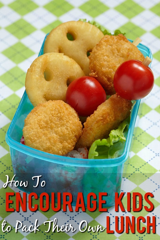 How to Encourage Kids to Pack Their Own Lunches - Packing school lunches can be a hassle. Make sure your kids love their lunches and take a load off your own shoulders with these 7 Ways to Encourage Kids to Pack Their Own Lunches. Back to school parenting tips