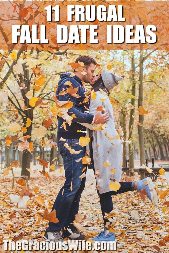 11 Frugal Fall Date Ideas for couples - Enjoy the Fall season with your special someone while still on a budget with these 11 Frugal Fall Date Ideas that you'll both love. These are great date night ideas! So fun!