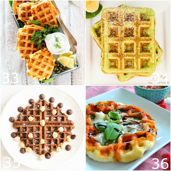 64 Waffle Recipes - Learn how to make your favorite breakfast 64 different ways from scratch with these 64 Waffle Recipes, including easy recipes for everything from healthy or gluten free to buttermilk, cinnamon roll, and more! A waffles recipe for everyone to love!