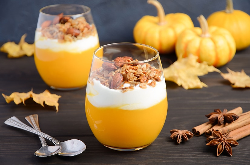 Pumpkin Pudding Recipe - Creamy, smooth, and rich Pumpkin Pudding recipe is easy to make in just 15 minutes and highly addictive. Top with granola, whipped cream, pecans, or caramel. Or all of the above! This is seriously THE BEST pudding recipe. EVER. AND it's easy. AND it's pumpkin. Enough said. 