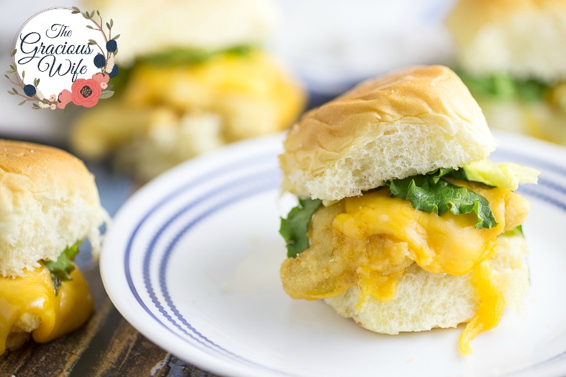 Cheesy Chicken Sliders - 8 Ways to Transform Chicken Nuggets into Dinner in 5 Ingredients or Less - Use these 8 Ways to Transform Chicken Nuggets into Dinner in 5 Ingredients or Less with 8 different easy recipes to change up a favorite into a quick and easy family dinner. 